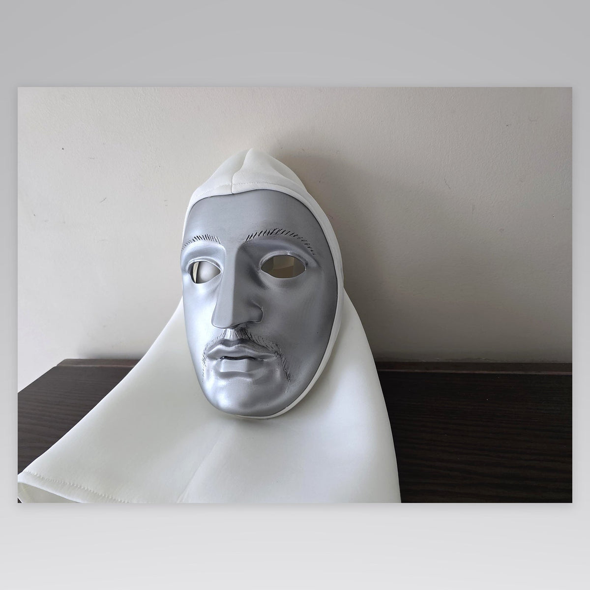 King Baldwin Mask with Hoodie