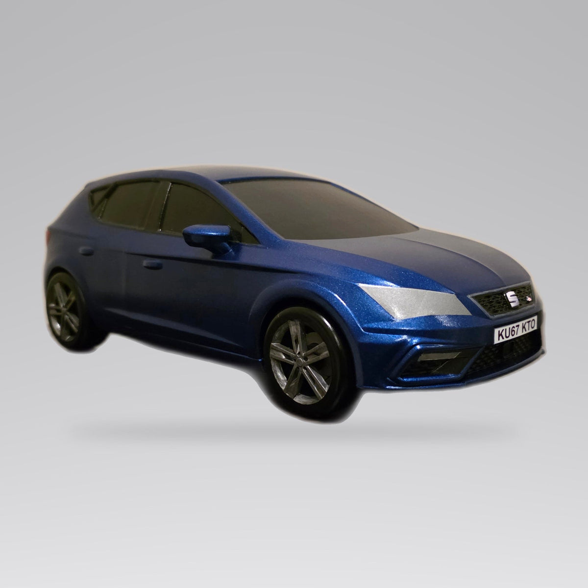 SEAT León Miniature Replica (Blue)