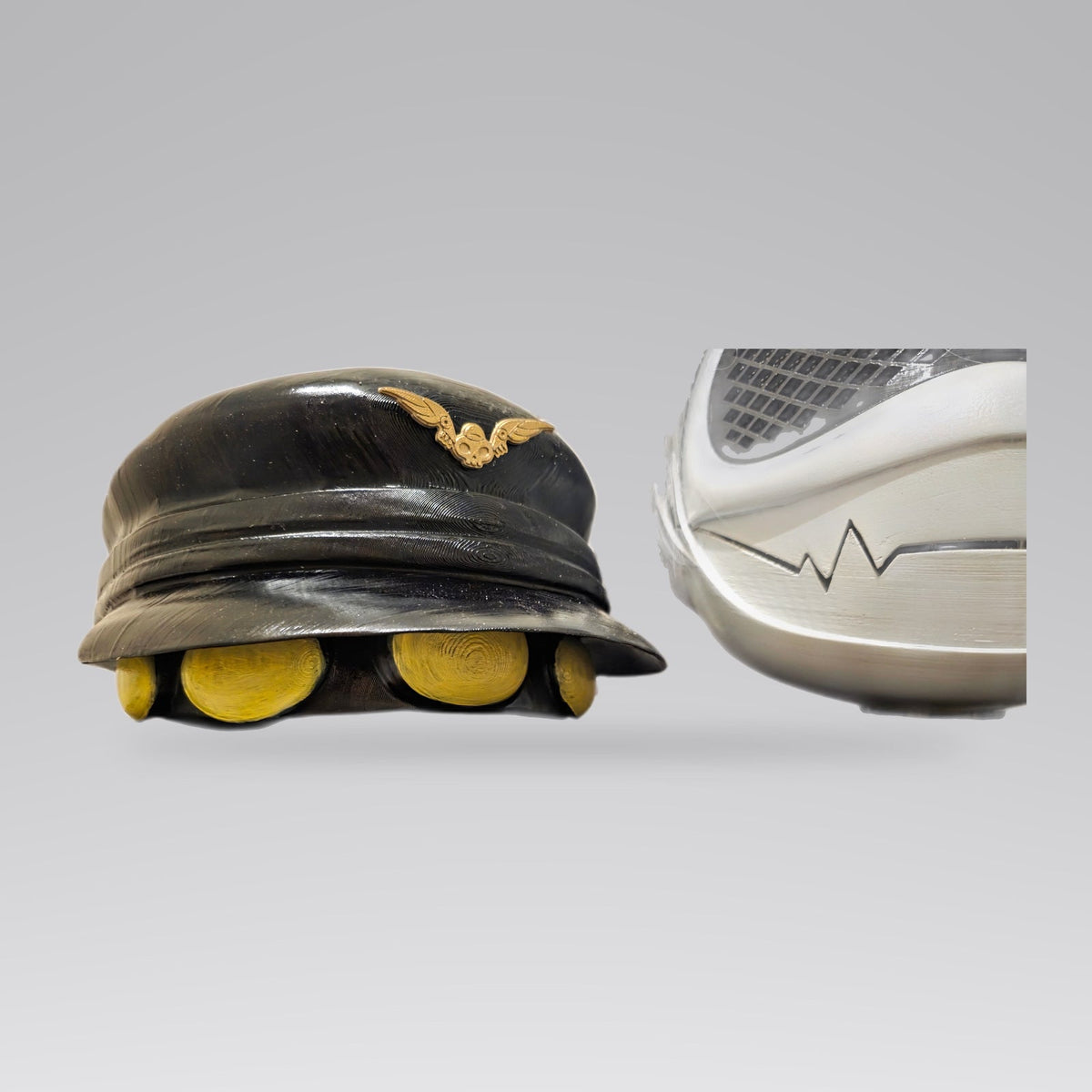 Aviator Cap and Goggles Character Helmet