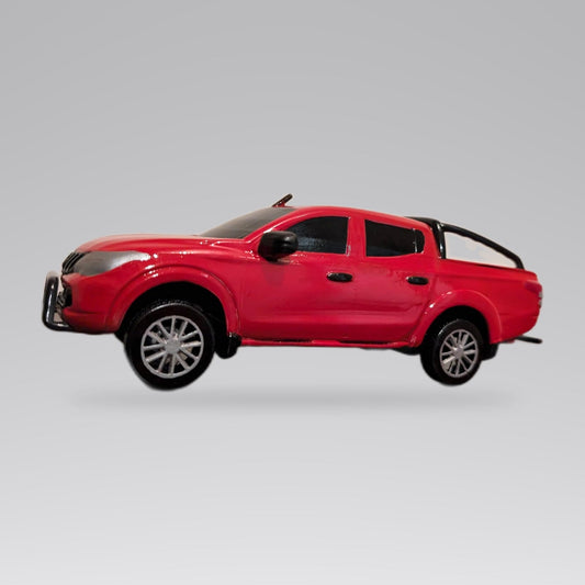 Custom Mitsubishi Truck Miniature (Red)