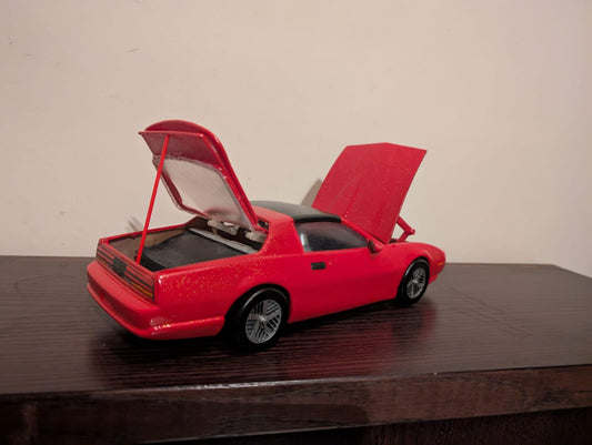 Red Pontiac Firebird