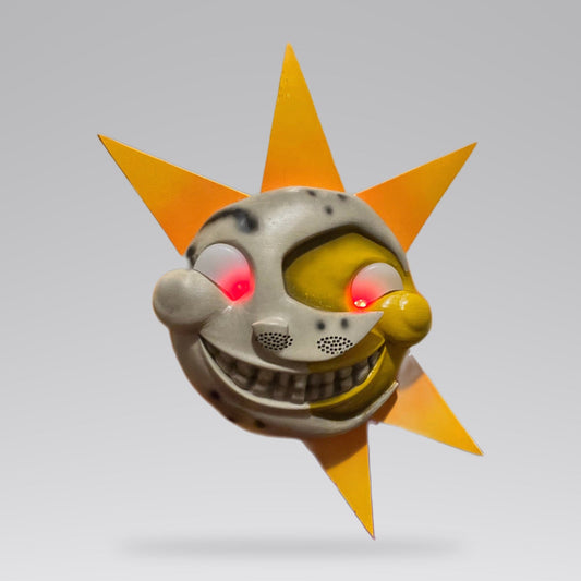 Sundrop Mask (FNAF Inspired) with Eye Lights