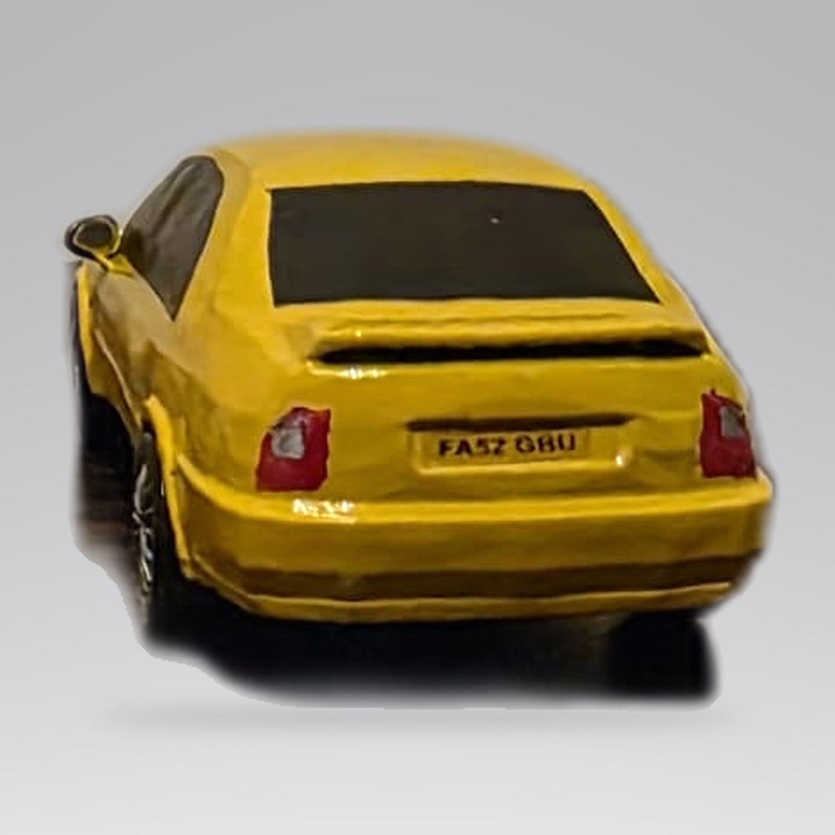 Custom Yellow MG ZS Miniature
