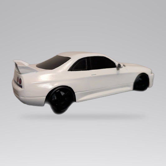 Nissan Skyline GT-R R33 Miniature Replica (Grey)