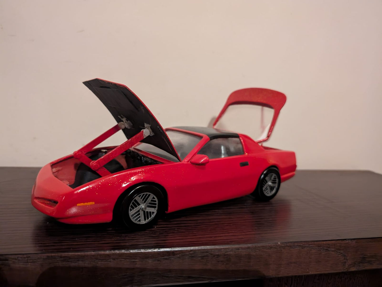 Red Pontiac Firebird