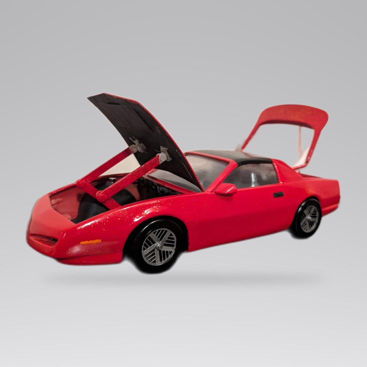 Red Pontiac Firebird Miniature