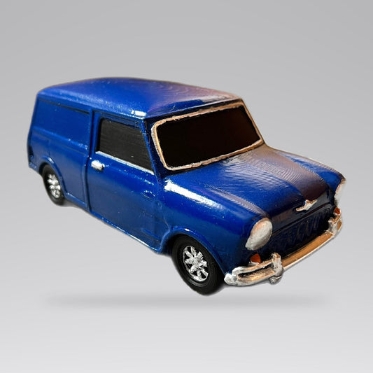 3d printed miniature car painted (any model).