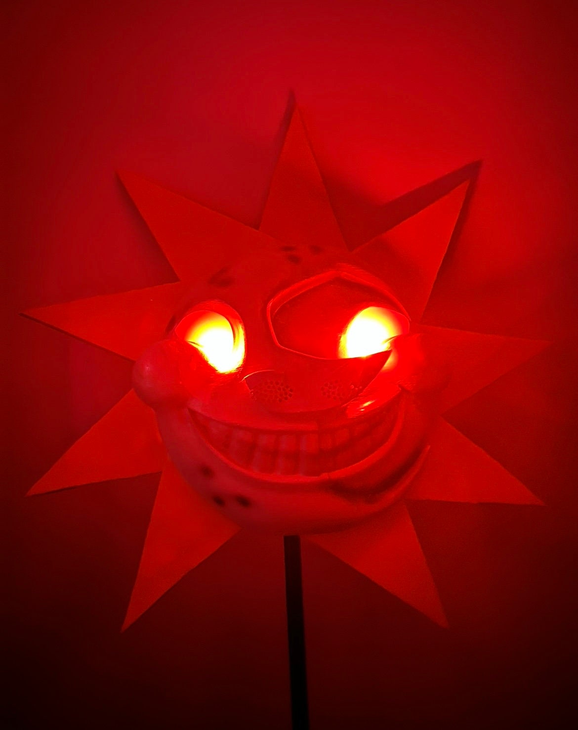 3D Printed Sundrop/Moondrop Mask – FNAF Costume, Clear Vision
