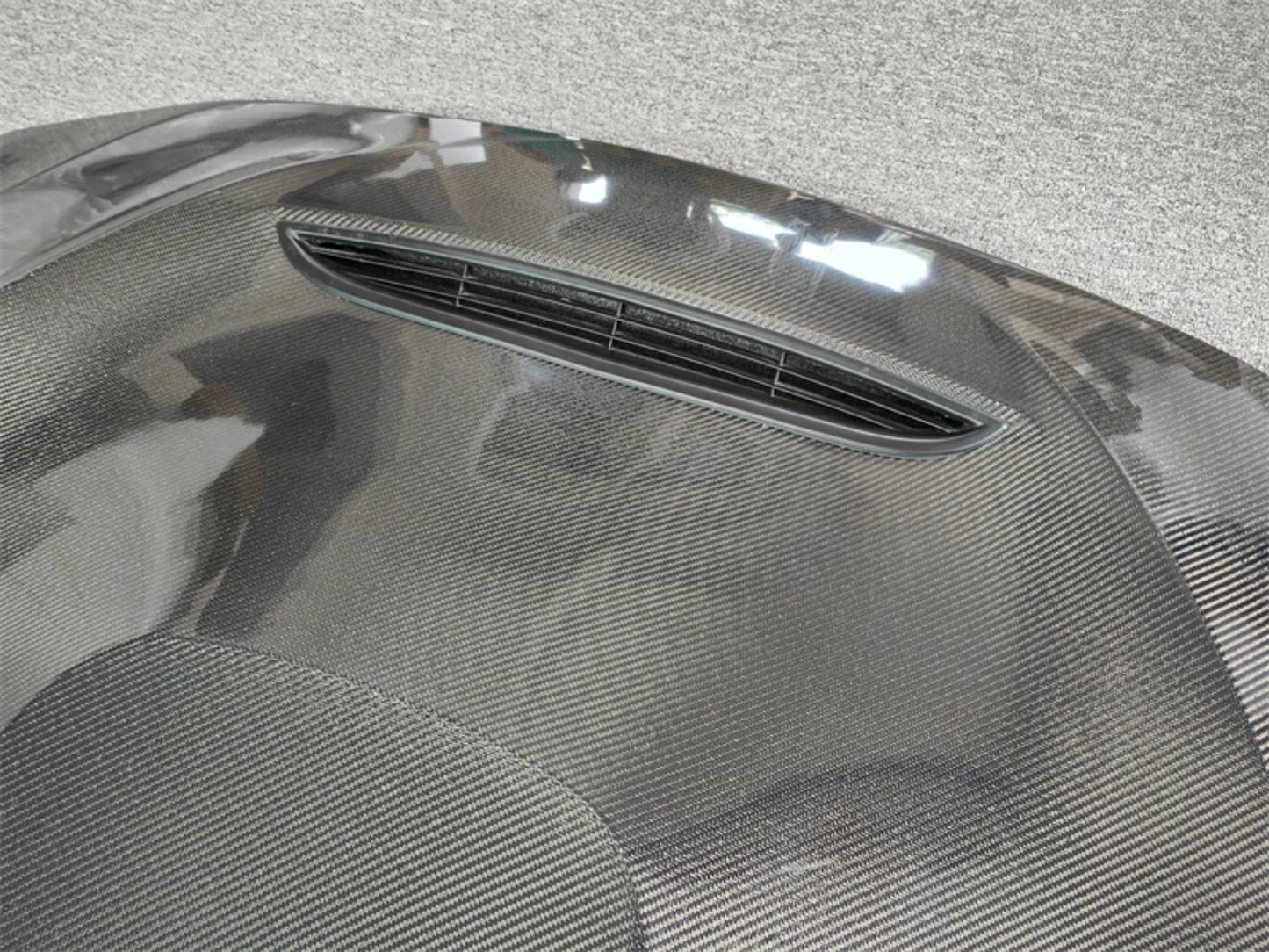 Dry carbon fiber F30 series GTS style hood / bonnet .