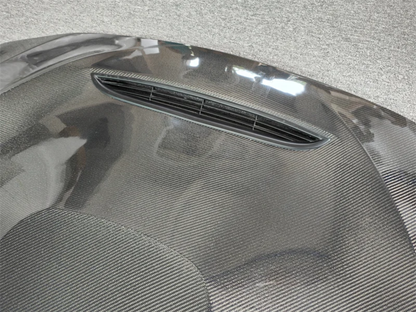 Dry carbon fiber F30 series GTS style hood / bonnet .