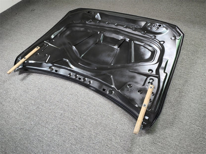 Dry carbon fiber F30 series GTS style hood / bonnet .