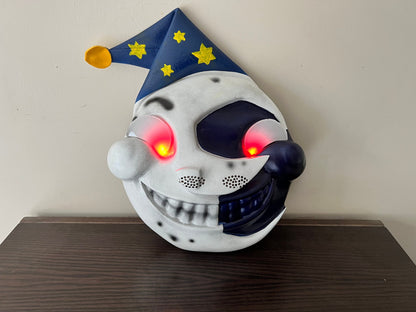 3D Printed Sundrop/Moondrop Mask – FNAF Costume, Clear Vision