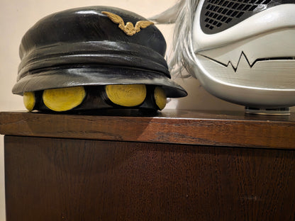 futurist decoration head