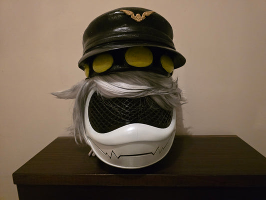 futurist decoration head