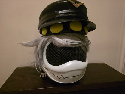 futurist decoration head