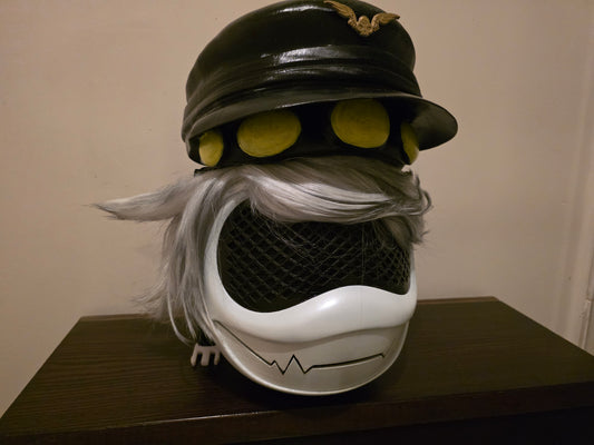 futurist decoration head