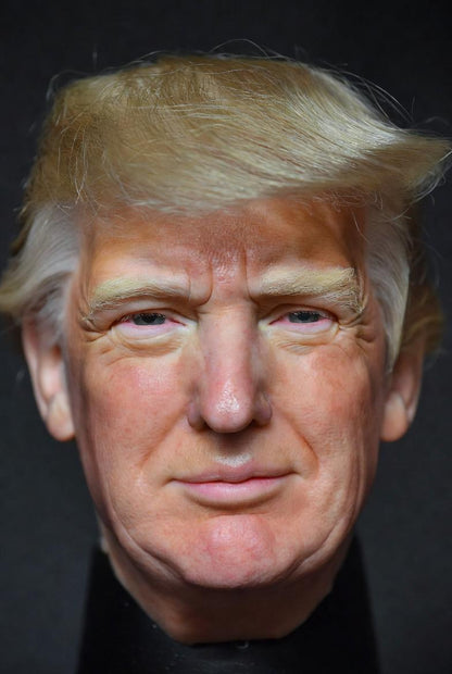 Custom realistic silicone mask - personalized full head mask, human likeness, monster, or character, handmade SFX cosplay