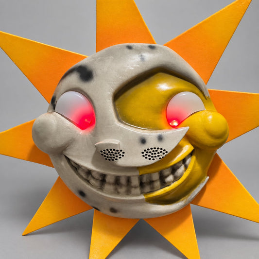 Sundrop / Moondrop Mask with Clear Vision (FNAF Inspired)