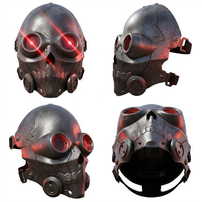 Resin printed Death Gun mask inspired from the SAO anime .