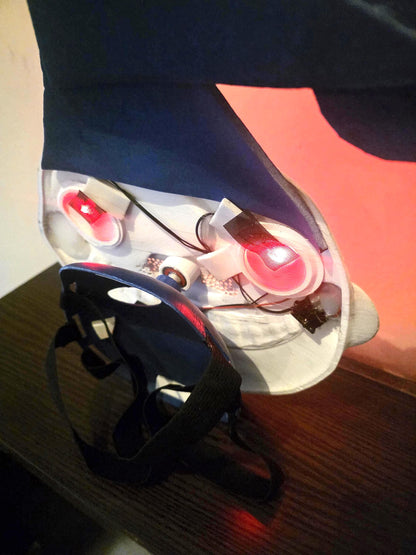 3D Printed Rotative Sundrop/Moondrop FNAF Mask with Eye Lights