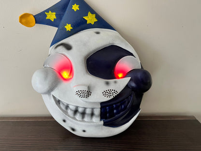 3D Printed Sundrop/Moondrop Mask – FNAF Costume, Clear Vision