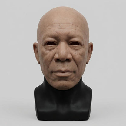 Custom realistic silicone mask - personalized full head mask, human likeness, monster, or character, handmade SFX cosplay