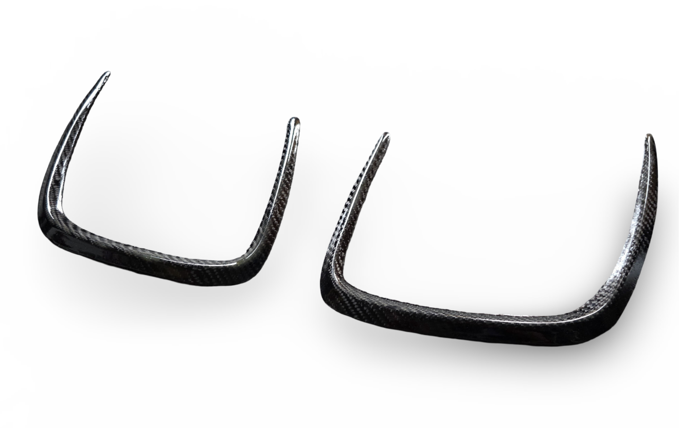 NEW DESIGN Custom BMW M3-M4 front hood Skirts