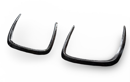 NEW DESIGN Custom BMW M3-M4 front hood Skirts