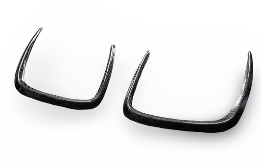 NEW DESIGN Custom BMW M3-M4 front hood Skirts