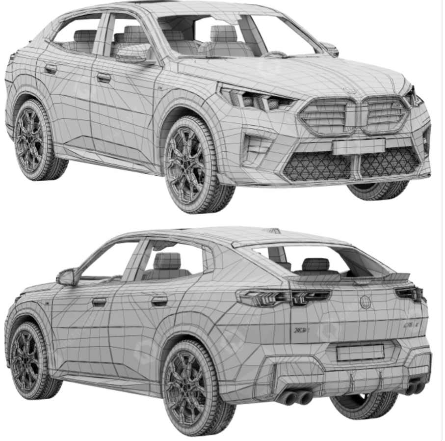 1:32 miniature BMW X2