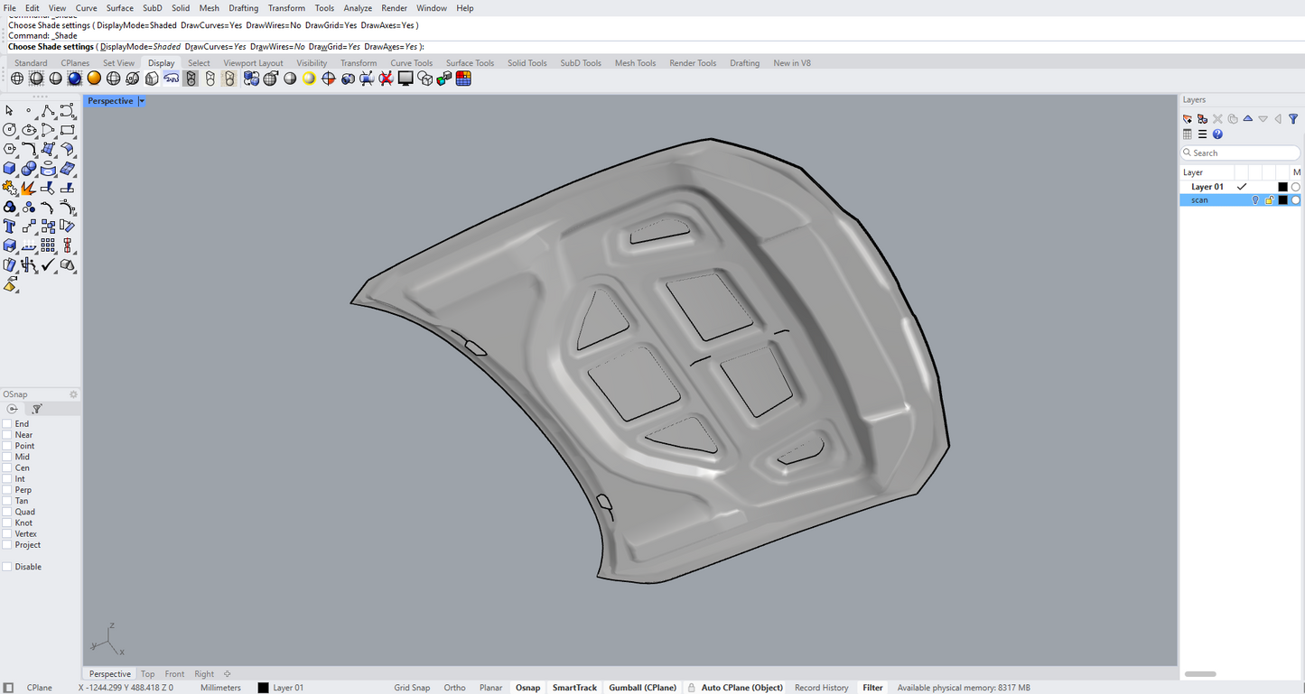 Custom parts making 3d design/ scan ( your own idea) "price estimation"