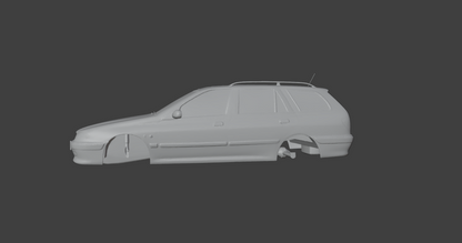 Custom 2003 peugeot 406 estate (12cm)