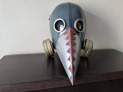 Steampunk plague doctor inspired mask