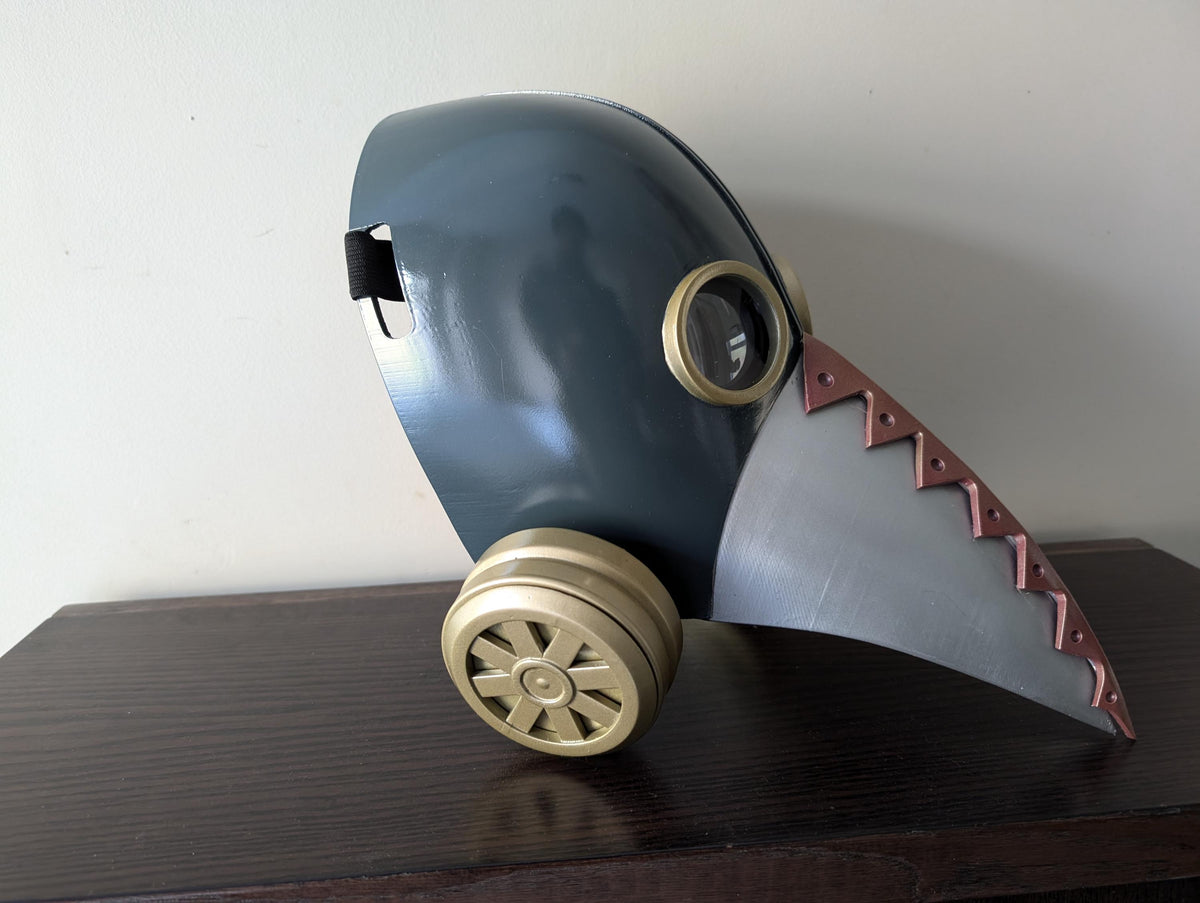 Steampunk plague doctor inspired mask