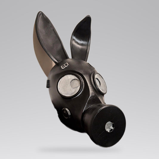 Gas Mask with Bunny Ears – Custom Design