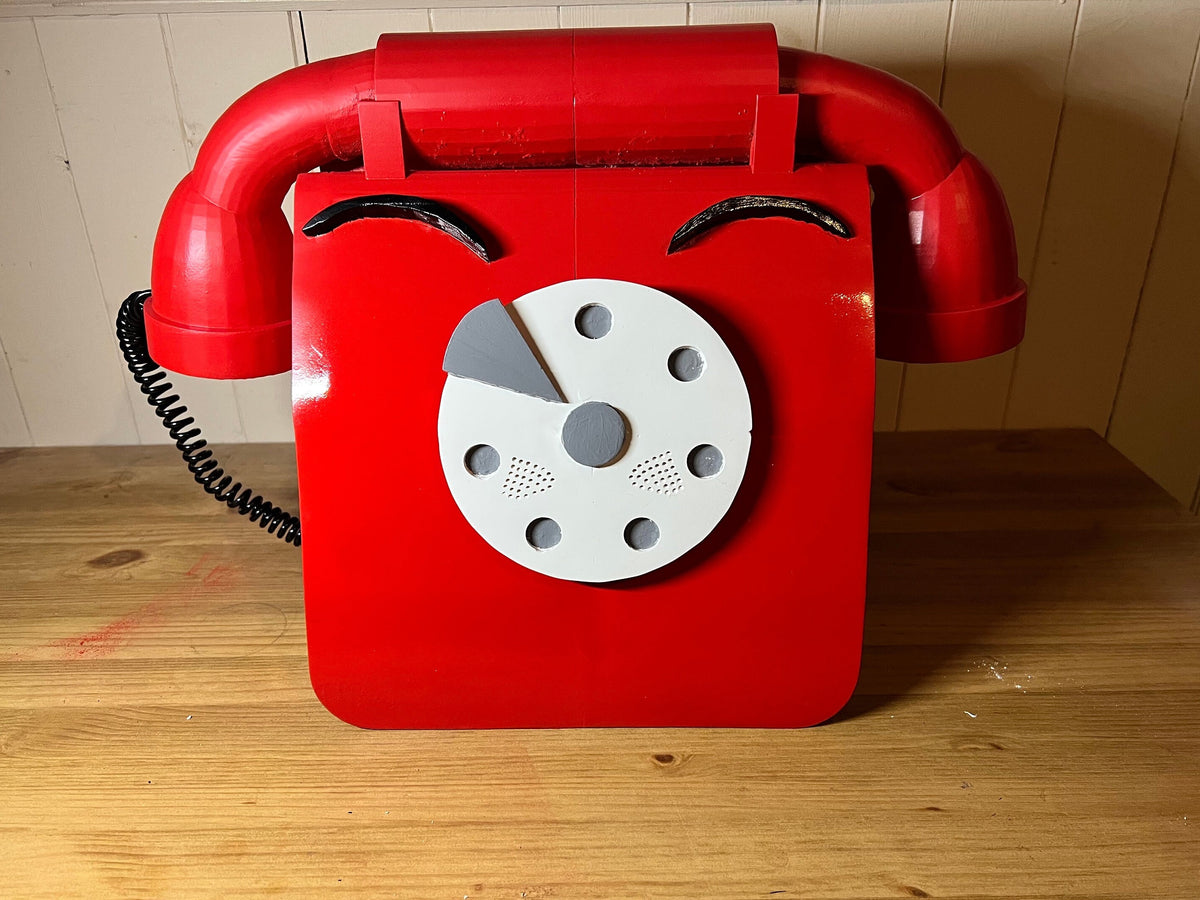 Large life sized helmet The phone guy for cosplay fnaf.