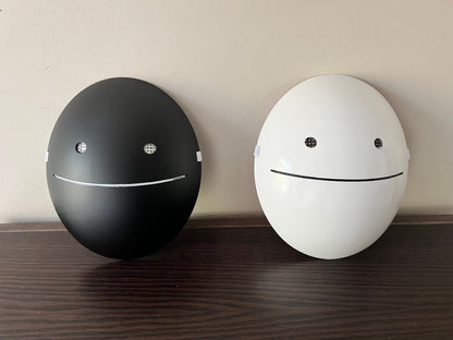 High definition 3d printed Smile mask, party mask