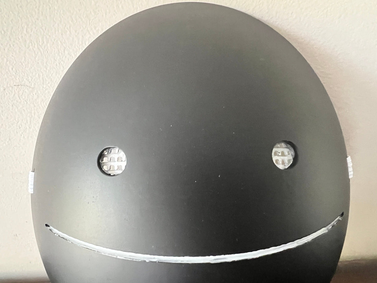 High definition 3d printed Smile mask, party mask