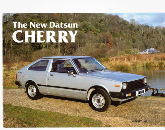 1983 silver Datsun cherry 1:43.