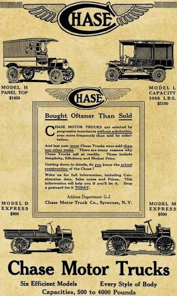 Reproduction Chase vintage truck