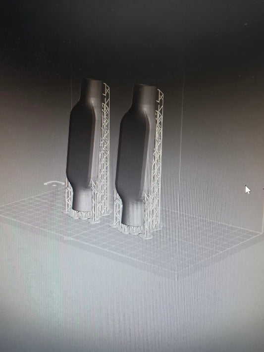 Custom transparent pieces