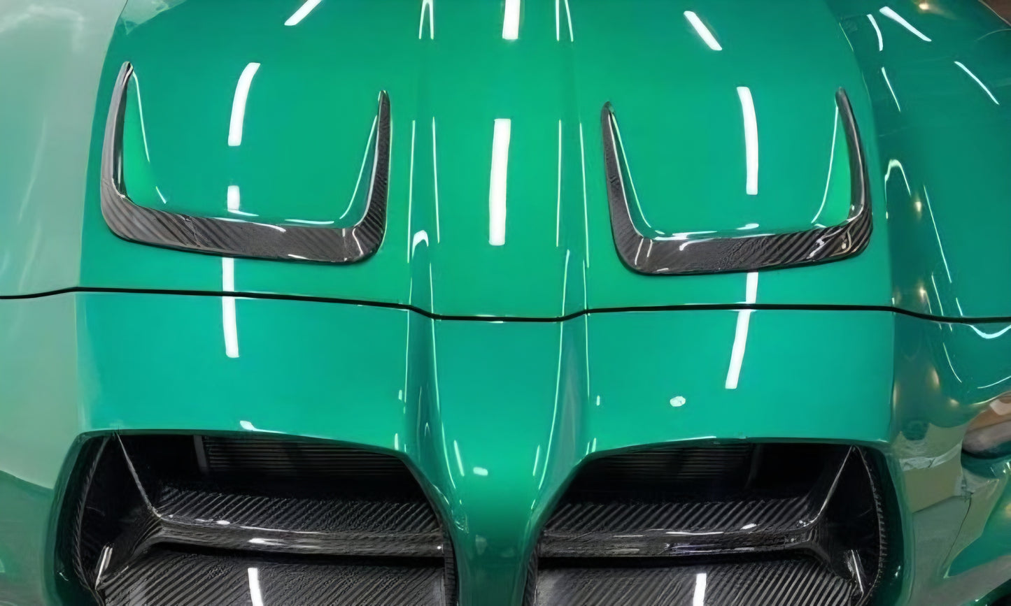 NEW DESIGN Custom BMW M3-M4 front hood Skirts