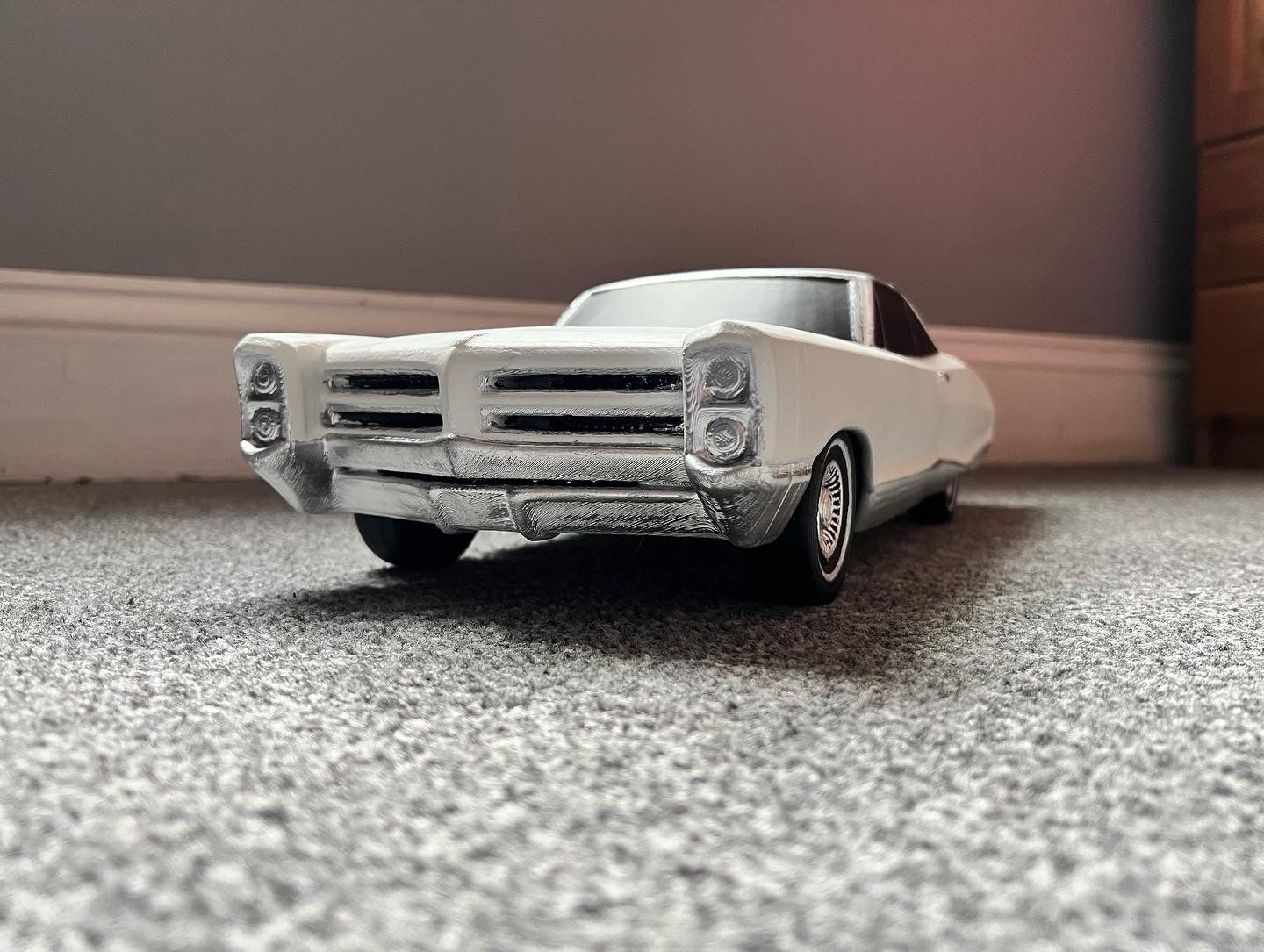 3d printed miniature car 1/10 scale rare models.  (FDM BUILD)