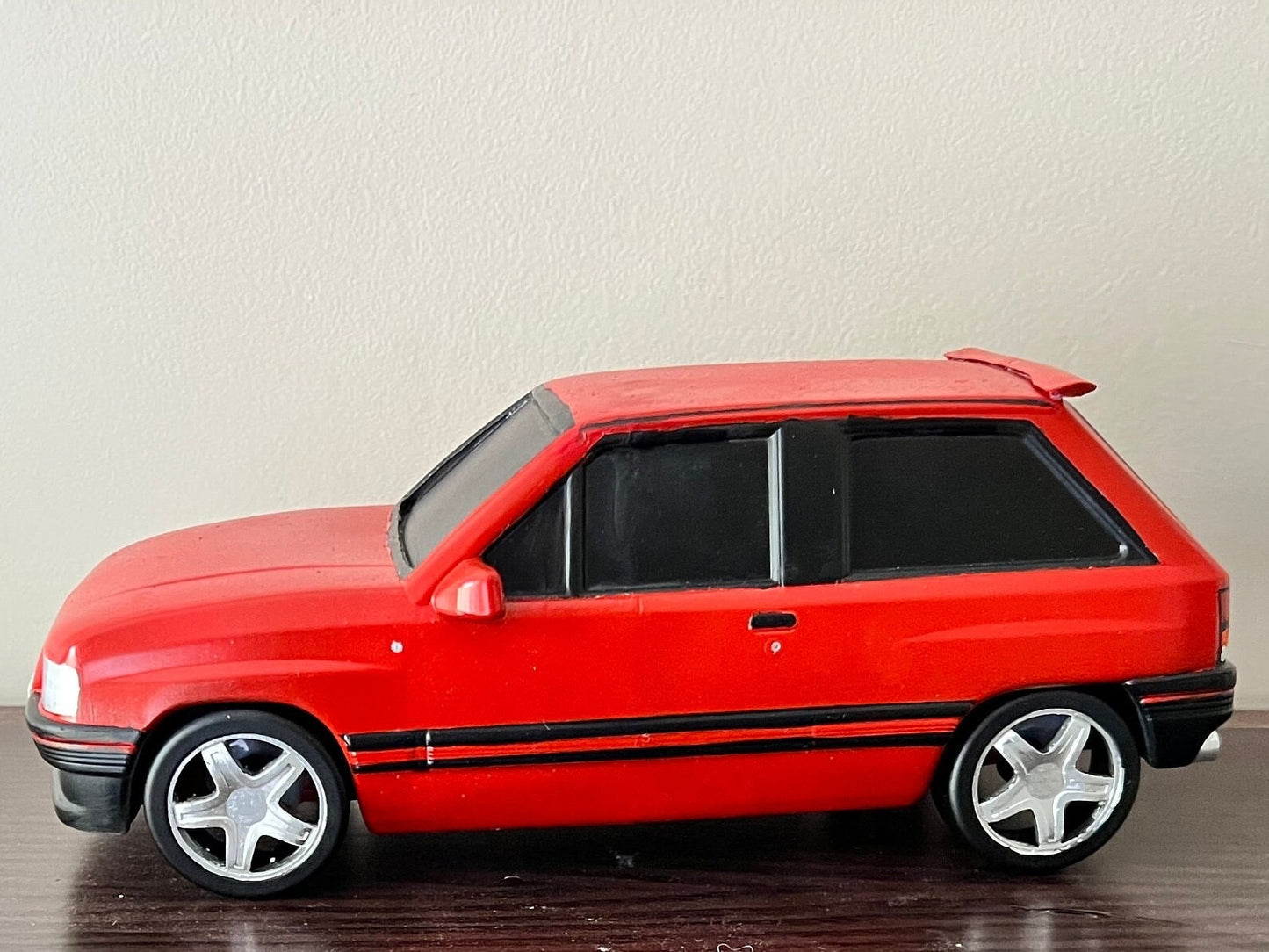 3d printed miniature car painted (any model).