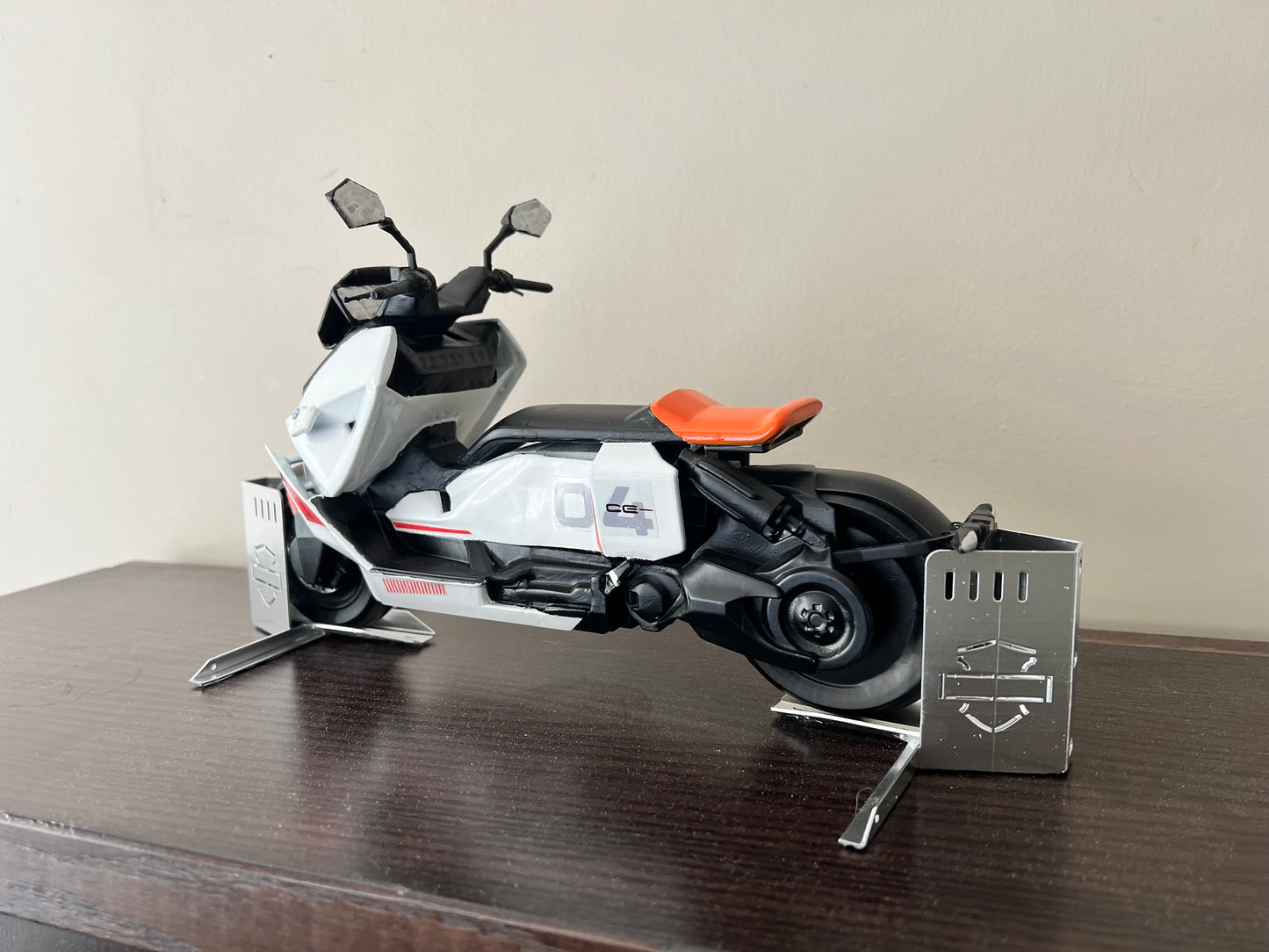 3d printed miniature Motorcycle/Moped/2 wheeled miniatures (Ask your own),(any model).