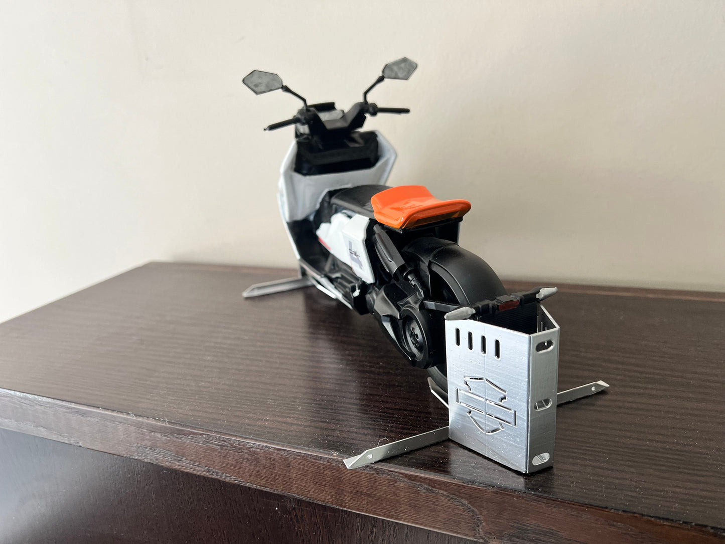 3d printed miniature Motorcycle/Moped/2 wheeled miniatures (Ask your own),(any model).