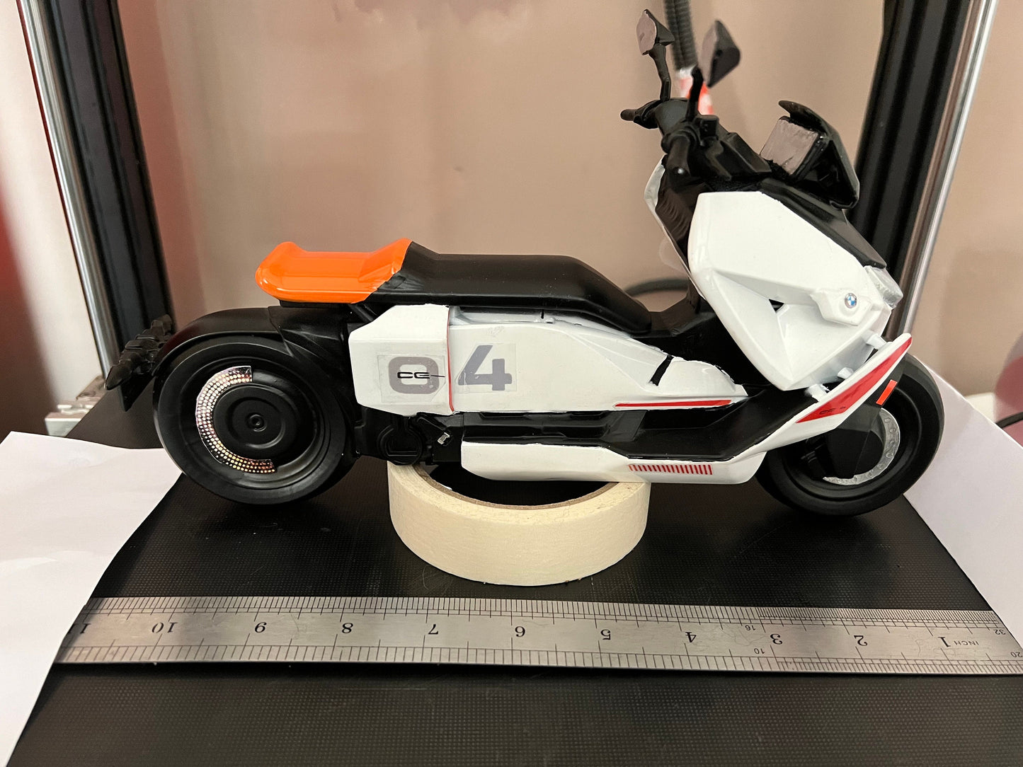 3d printed miniature Motorcycle/Moped/2 wheeled miniatures (Ask your own),(any model).