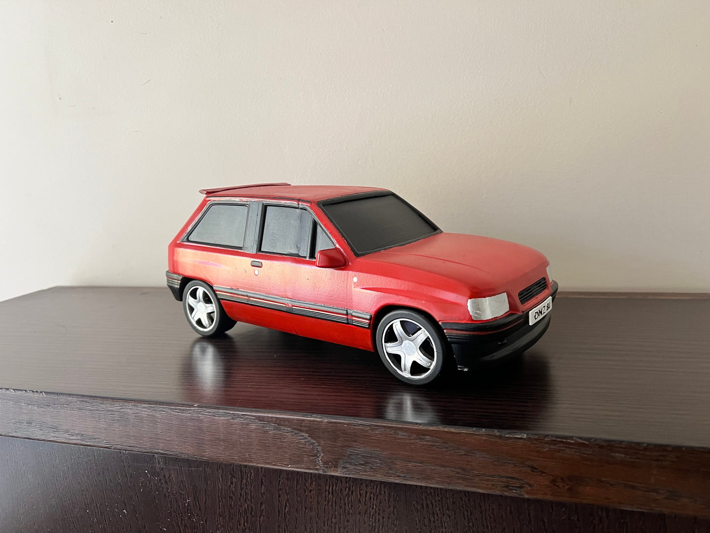 3d printed miniature car painted (any model).